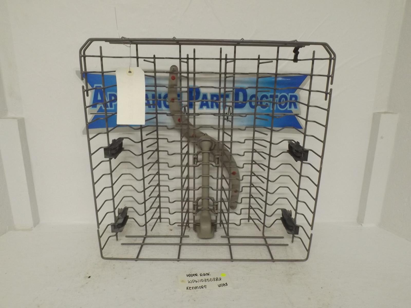 Kenmore Dishwasher WPW10350382 Upper Rack Used Kenmore Dishwasher WPW10350382 Upper Rack Used